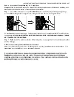 Preview for 11 page of Tasman Sports TR-0126-08 Assembly, Installation, Care, Maintenance, And Use Instructions