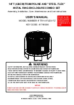 Preview for 1 page of Tasman Sports TR-14-FLEX-FZ User Manual