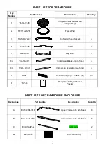 Предварительный просмотр 8 страницы Tasman Sports TR-14-FLEX-FZ User Manual