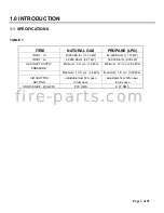 Preview for 3 page of Tasman 1000 OD Installation And Operating Instructions Manual