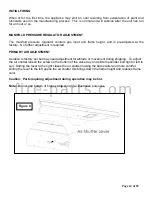 Preview for 14 page of Tasman 1000 OD Installation And Operating Instructions Manual