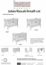 Tasman Julian Assembly Instructions Manual preview