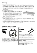 Preview for 3 page of TasmanEco Aspley Cot Assembly And Care Instructions