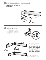 Preview for 3 page of TasmanEco Chest top change table Assembly Instructions Manual