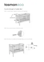 Preview for 9 page of TasmanEco Elba Cot Assembly Instructions Manual