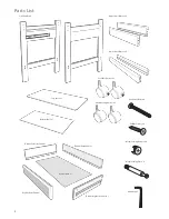 Preview for 2 page of TasmanEco Europa change table Assembly Instructions Manual