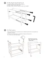 Preview for 4 page of TasmanEco Europa change table Assembly Instructions Manual