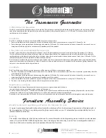 Preview for 8 page of TasmanEco Europa change table Assembly Instructions Manual