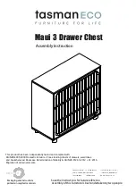 Preview for 1 page of TasmanEco Maui Assembly Instructions Manual