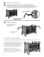 Preview for 6 page of TasmanEco Sleigh Assembly & Instruction Manual