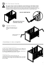 Предварительный просмотр 6 страницы TasmanEco Urban Sofia Assembly Instruction Manual