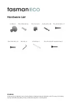 Preview for 3 page of TasmanEco Venice Chest Assembly Instructions Manual
