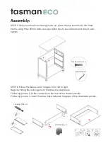 Preview for 7 page of TasmanEco Venice Chest Assembly Instructions Manual