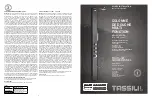 Tassili Supra GIULIA Installation Manual preview