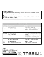 Предварительный просмотр 8 страницы Tassili Supra VICTOR 3021086 Installation Manual
