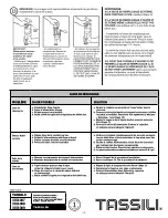 Preview for 6 page of TASSILI 3021087 Quickmanual Installation