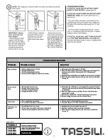 Предварительный просмотр 12 страницы TASSILI 3021087 Quickmanual Installation