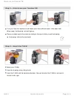 Preview for 2 page of Tassimo T45 Quick Manual