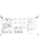 Preview for 2 page of Tassimo TAS 12**EU Instruction Manual