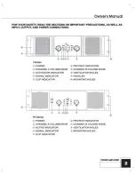 Предварительный просмотр 2 страницы Tasso PA2850 Owner'S Manual