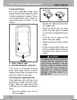 Preview for 74 page of TATA Motors 2013 Nano Owner'S Manual