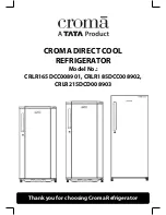 TATA Motors CROMA CRLR165DCC008901 Manual preview