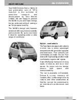 Preview for 13 page of TATA Motors Nano Owner'S Manual & Service Book