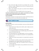 Preview for 14 page of TATA Motors Swach Platina Silver Pro User Manual