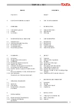 Preview for 3 page of TATA Motors TSR 31 Installation, Use And Manteinance Manual