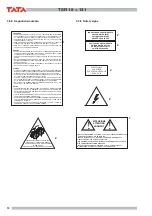 Preview for 10 page of TATA Motors TSR 31 Installation, Use And Manteinance Manual