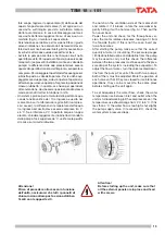 Preview for 19 page of TATA Motors TSW 151 Installation, Use And Manteinance Manual