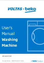 Preview for 1 page of TATA Motors VOLTAS beko WFL8012VTWA User Manual