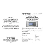 TATAREK RT-08G-BUF User Manual preview