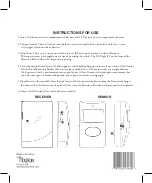 Preview for 1 page of TATCO 57930T Quick Start Manual