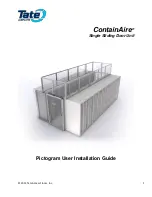 Tate ContainAire User'S Installation Manual preview