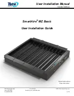 Preview for 1 page of Tate SmartAire MZ Basic User & Installation Manual