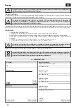 Preview for 16 page of TATRAMAT ELOV 121 Instructions For Installation And Use Manual