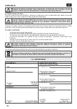 Preview for 46 page of TATRAMAT EOV 81 Instructions For Installation And Use Manual