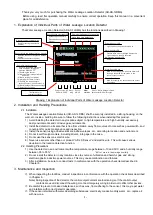 Preview for 5 page of Tatsuta Electric Wire & Cable AD-AS-1LDMA Operation Manual