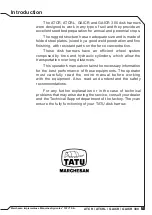 Preview for 3 page of Tatu Marchesan ATCR Operator'S Manual