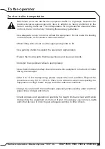 Preview for 9 page of Tatu Marchesan DCA2 10500 MC Instruction Manual