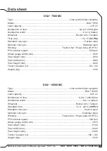 Preview for 13 page of Tatu Marchesan DCA2 10500 MC Instruction Manual