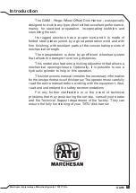 Preview for 3 page of Tatu Marchesan GAIM Instruction Manual