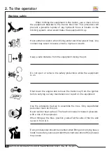 Preview for 8 page of Tatu Marchesan GAPCR-HD 8013 Operator'S Manual