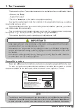 Preview for 5 page of Tatu Marchesan GAT 800 Operator'S Manual