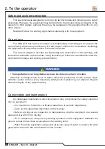 Preview for 10 page of Tatu Marchesan GNALCR S-1210 Operator'S Manual