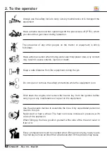 Preview for 20 page of Tatu Marchesan GNALCR S-1210 Operator'S Manual