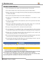 Preview for 62 page of Tatu Marchesan GNALCR S-1210 Operator'S Manual