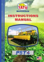 Tatu Marchesan PST4 Instruction Manual preview