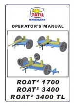 Tatu Marchesan ROAT2 1700 Operator'S Manual preview